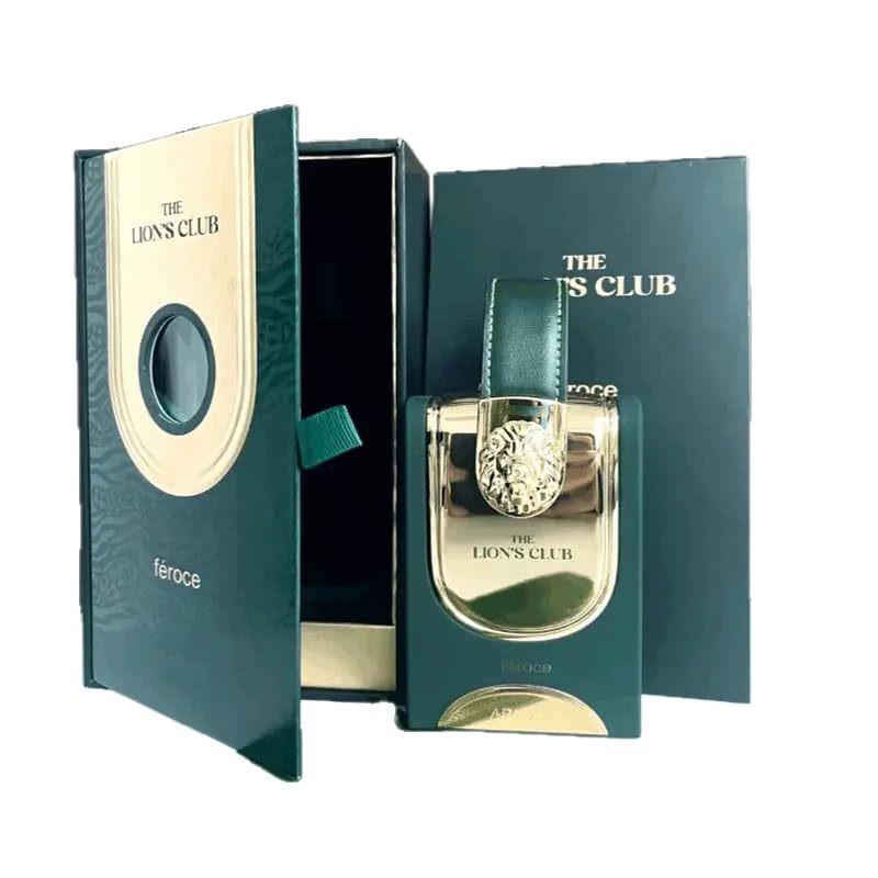 Armaf THE LION'S CLUB Perfume Gift Set, Middle Eastern Arabic Dubai Fragrance, Long Lasting Cologne for Men, Premium Scent, Best Seller