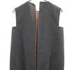 Alexander Mcqueen Шерстяная смесь Без рукавов Цельный 38 серый Застежка-молния сзади Женский Б/у