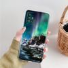 Чехол для телефона Aurora Borealis для Samsung Galaxy A51 A71 A21S A12 A11 A31 A41 A52 A32 5G A72 A01 A02S, мягкий силиконовый прозрачный чехол
