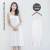 Women's Spring & Summer Loose Sleeveless Modal Skirt with Inner Petticoat - Large Size All-Match Dress