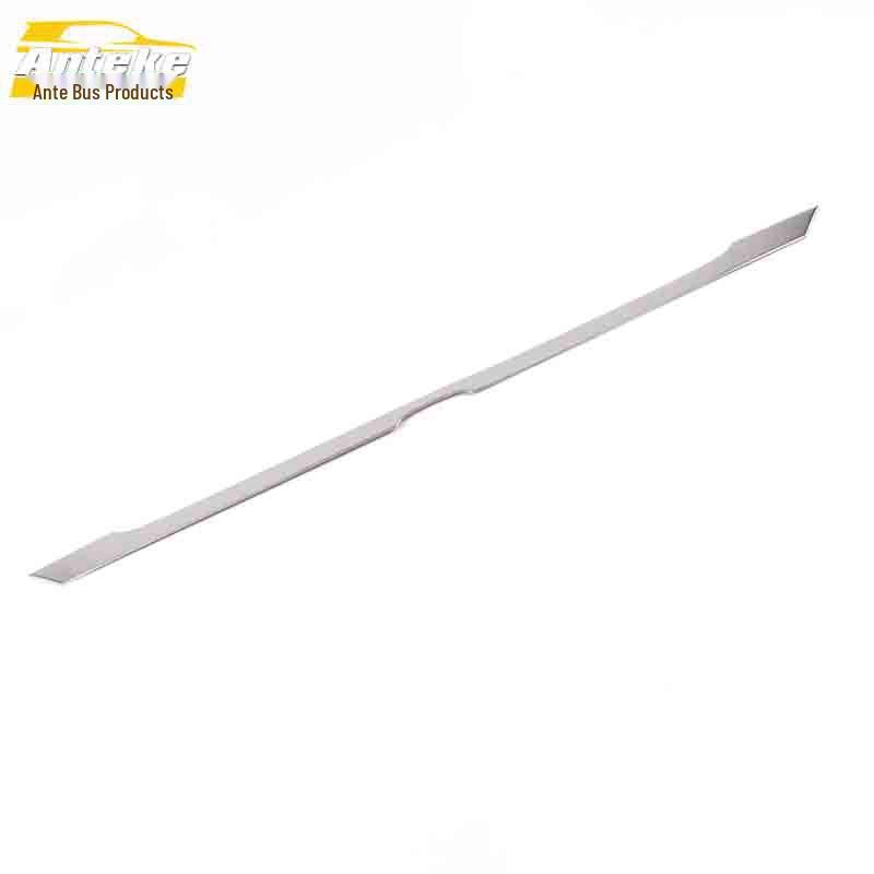 21 Fit Rear Bumper Trim - Stainless Steel Anti-Scratch Cover & Bright Strip