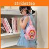 Children Casual Crybaby Cartoon Nylon Shoulder Bag Fun Pattern Outings Daycare