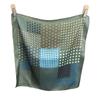 Small polka dot small square scarf women's silk scarf summer thin breathable high sense sun protection versatile scarf fashion scarf headscarf