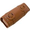 Motorcycle Saddlebags PU Leather Front Fork Tail Tool Bag Luggage Pouch Waterproof for Harley Sportster XL Touring Softail Dyna