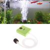 Portable Mini Aquarium Air Pump AA Battery Powered Whisper Quiet Fish for Tank Aerator Oxygen Pump with Air Stone and Tu