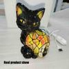 Cats Stained Resin Tabletop Retro Table Light New Night Light  Home Bedroom