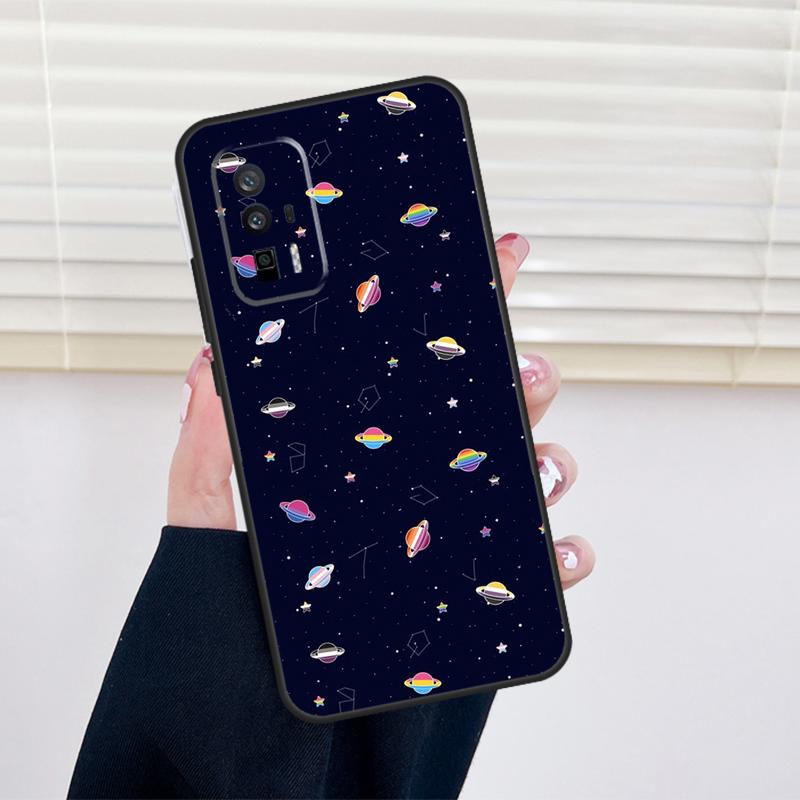 Чехол Космос Планета Звезда для Xiaomi 11T 12T 13T 14T Pro 13 14 15 Ultra POCO X7 X6 Pro X3 X5 F5 F6 M6 Pro