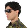 Maui Jim Pailolo Neutral Grey Rectangular Unisex Sunglasses 603 02 58