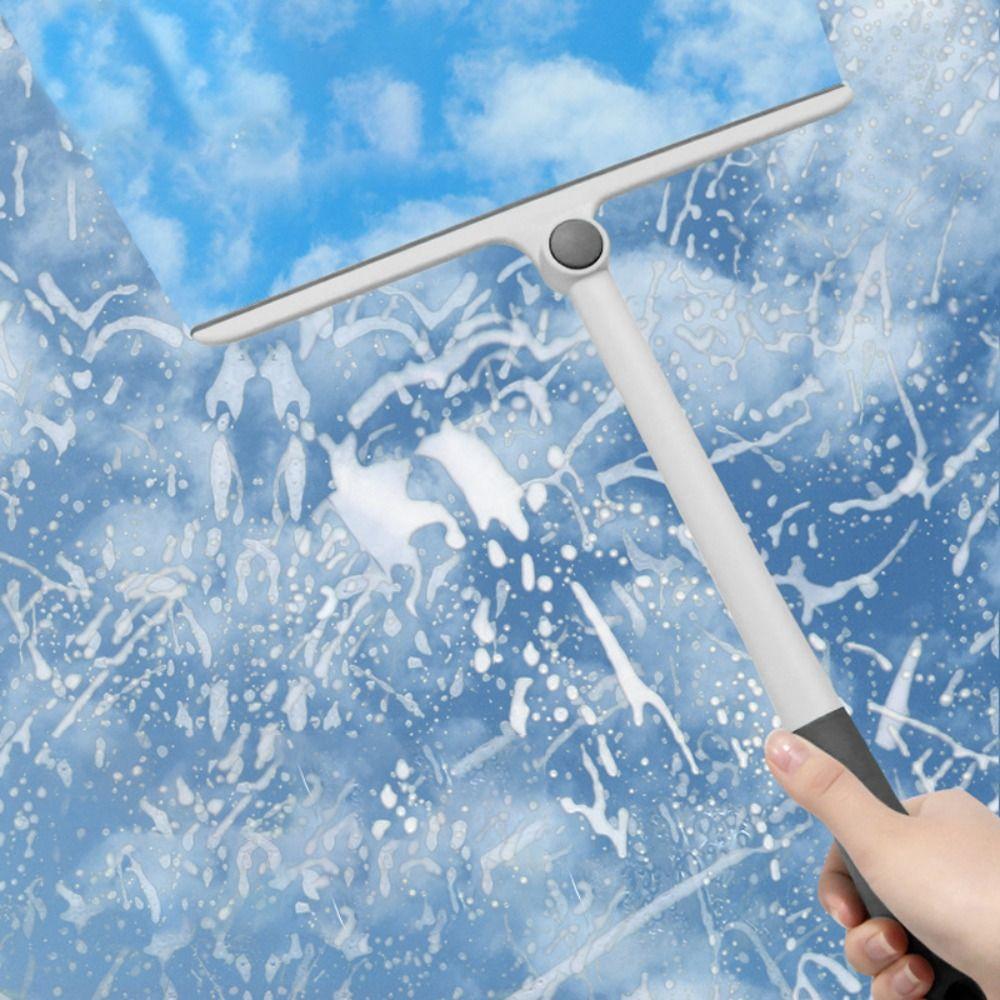 PP Glass Wiper TPR Mirror Scraper New Squeegee Cleaner Shower Use