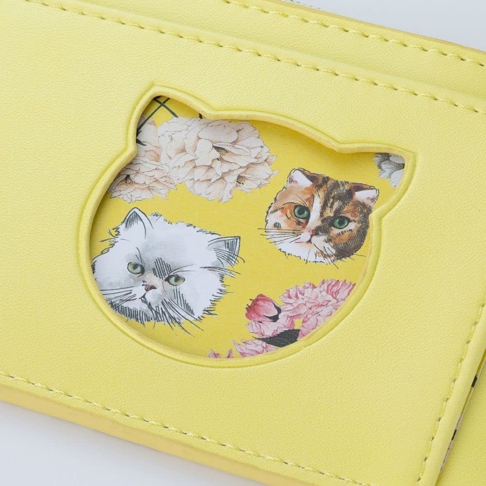 Paul & Joe La Puppetry Marks Sakura Pass Case PAJ-PAC14-YE