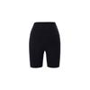 Yoga Luxe Shaping Mid-Rise Fitted Solid Breathable Fitness Shorts Women Shorts Black CZ9195-010