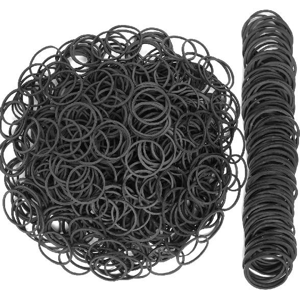 Rubber Bands Size #10 Beige 760 pcs Approximately 0.42 lb 1 inch Light Brown #10 Elastic Rubber Bands for Office Supplies