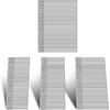 Прямые финишные гвозди 16 калибра, 1-1/4", 1-1/2", 2", 2-1/2", Проектная упаковка для пневматического, электрического финишного гвоздезабивателя или гвоздепистолета (304 Нержавеющая сталь)