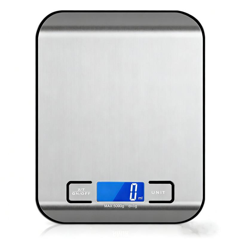 Electronic Kitchen Scale With Auto Shutoff And Overload Protection For Baking And Coffee Use