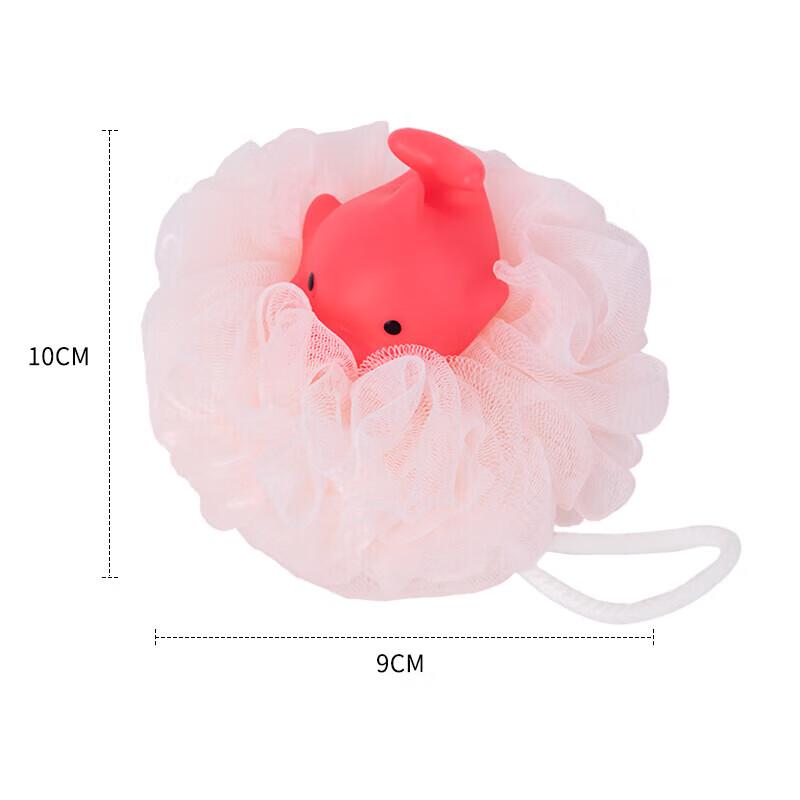 Детская термочувствительная меняющая цвет дельфин-мочалка для ванны