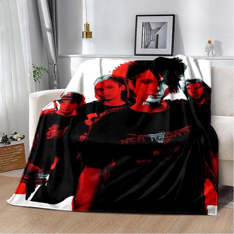 Bill Tom Kaulitz Tokio Hotel Rock Band 2025 New Style Blanket,Soft Throw Blanket for Home Bedroom Bed Sofa Cover Kids Gift Cover