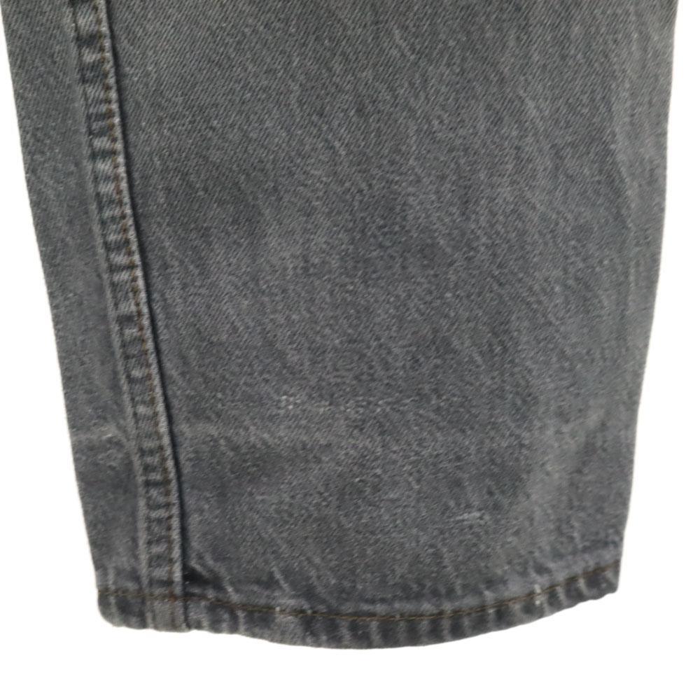 Levi's Мужские джинсы из черного винтажного денима, окрашенные по частям, 80-е 501-0658, б/у