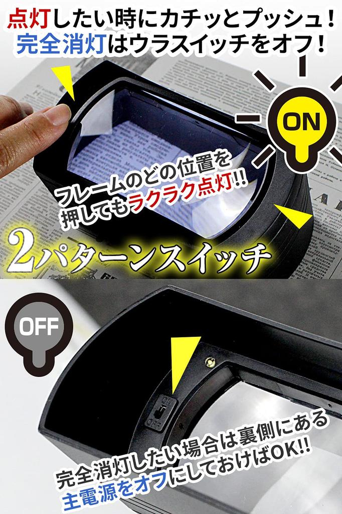 PhoenixLoupe Angled Desk Magnifier Maintains Wide Field of for Printed and Jewelry Sorting LED Light with Manual and Warranty [3x Magnification] -