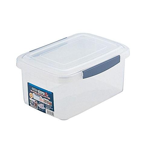 Iwasaki Industries KEEPER Locking Jumbo Case, Shallow, 6L, Small, B-895
