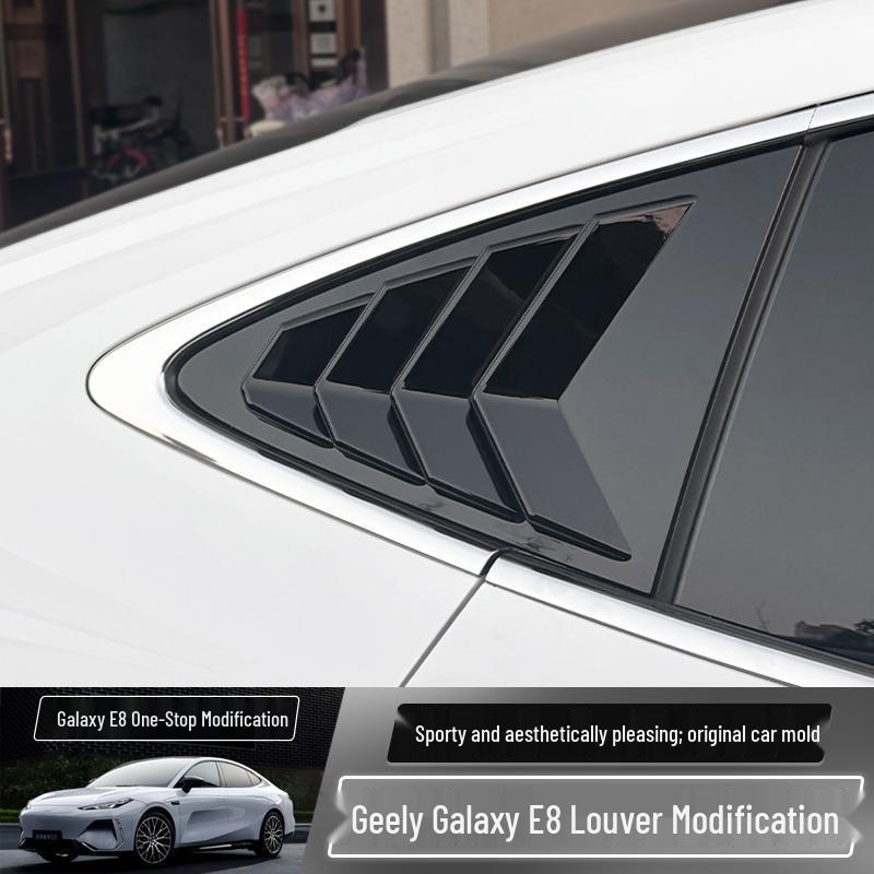 Наклейка-плавник акулы на заднее треугольное окно Geely Galaxy E8