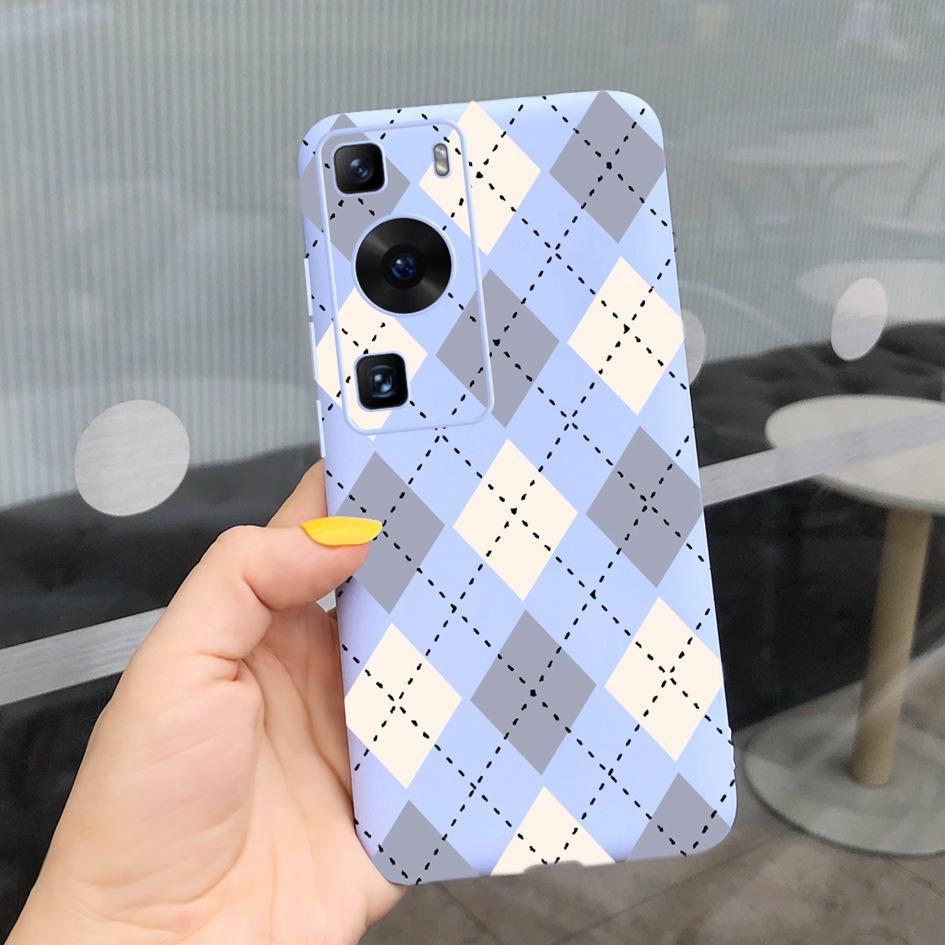Чехол для Huawei P60 Pro 2023 Новые модные узоры Тонкая задняя крышка для Huawei P60 LNA-LX9 P 60 P60 Art Мягкий чехол для телефона Coque