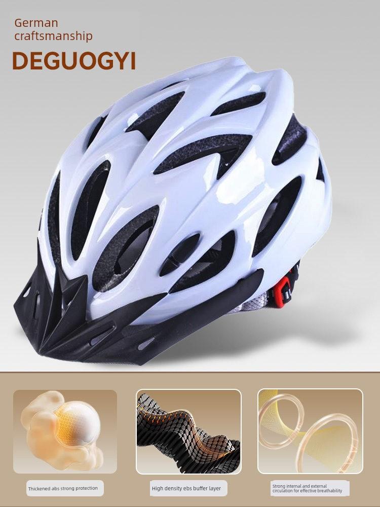 Yu Zhaolin Bicycle Helmet Men's Mountain Bike Road Bike Balance Bike Bicycle Safety Helmet Women's Cycling Equipment