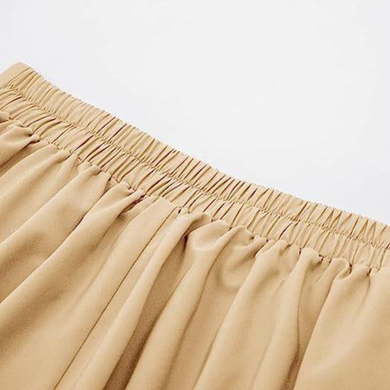 Женская юбка-миди с декором на пуговицах, цветная офисная повседневная юбка трапециевидной формы, однотонная женская юбка с высокой талией