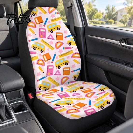 Vehicle Seat Protection Covers Universal Car Cover for School Bus Drivers and Transportation Enthusiasts, Protectors Protective Interior Decor