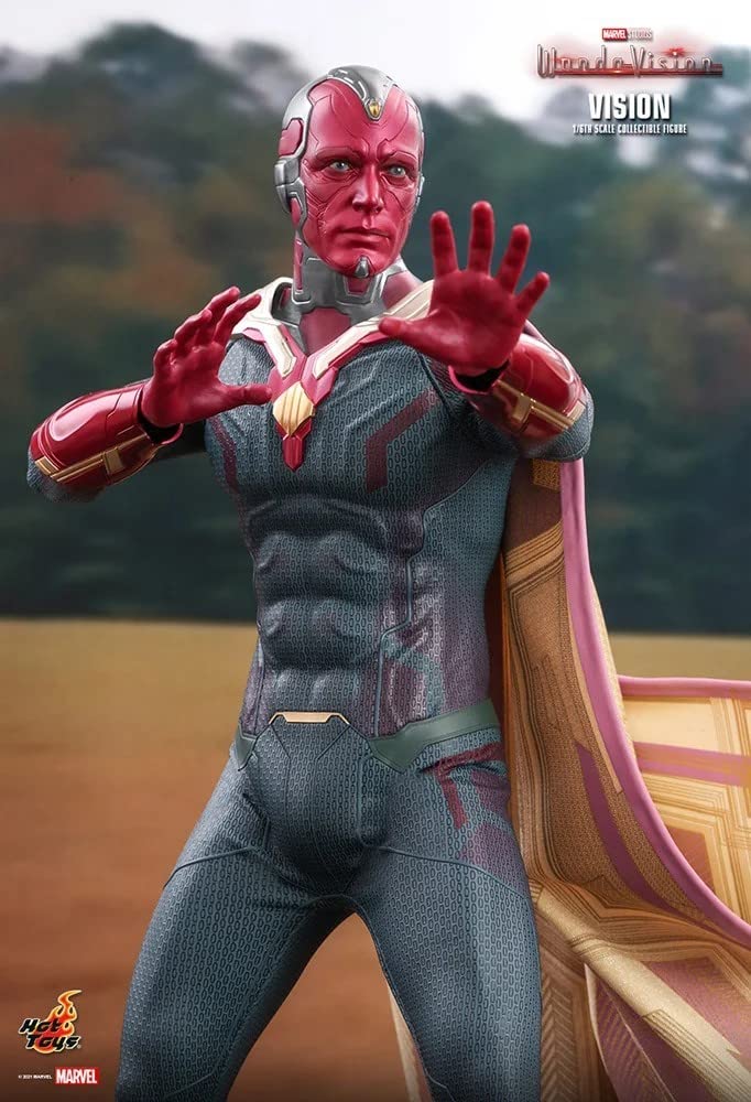 TV Masterpiece WandaVision Vision Scale Фигурка красная 1/6