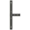 Vidaxl Nogi Do Stolika Kawowego, 2 Pcs., Antracyt, 60X25X(30-31) Cm