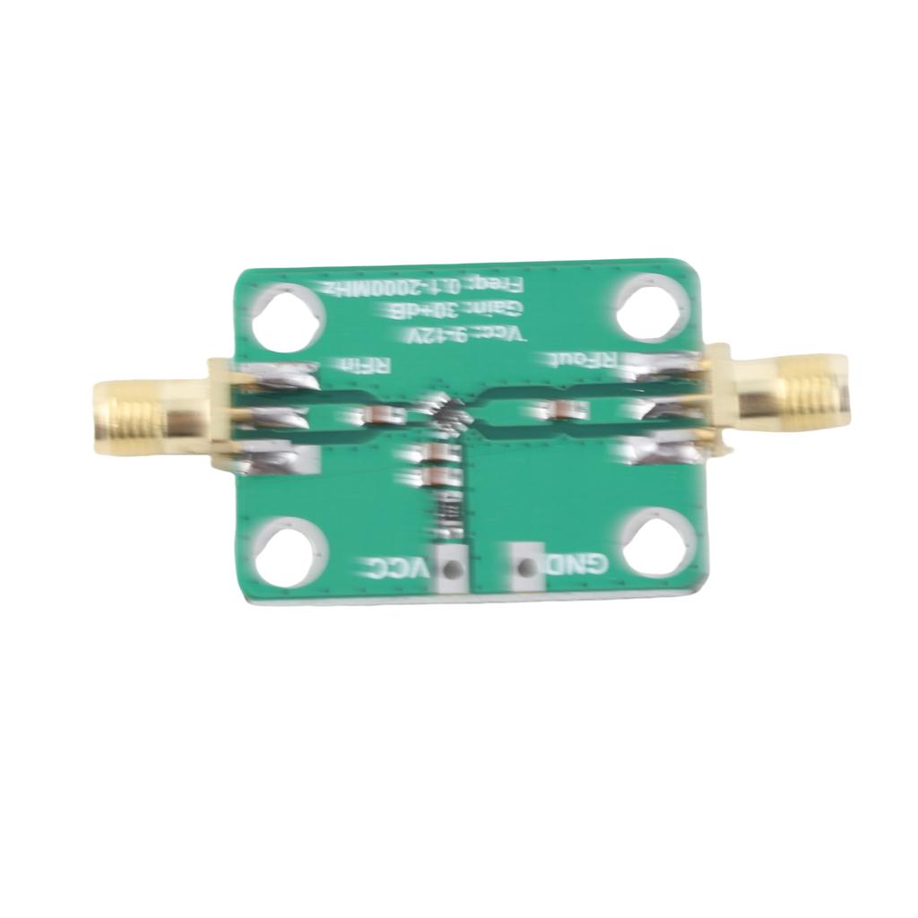 RF Amplifier Module Broadband 0.1‑2000MHz 32dB High Gain Low Power Microwave Ham Radio 9‑12V