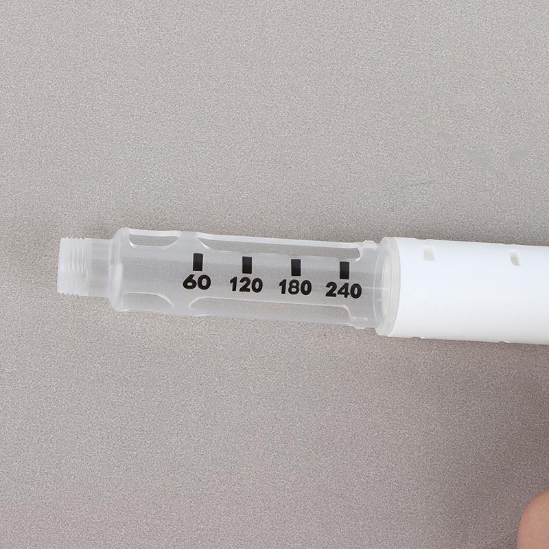 1Pcs Plastic 5Mg 10Mg Injection Disposable Injection Pen 60U Dose-Adjustable For Safe Body Care