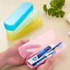 Portable Travel Camping Toothbrush Toothpaste Storage Box Protective Cover Case