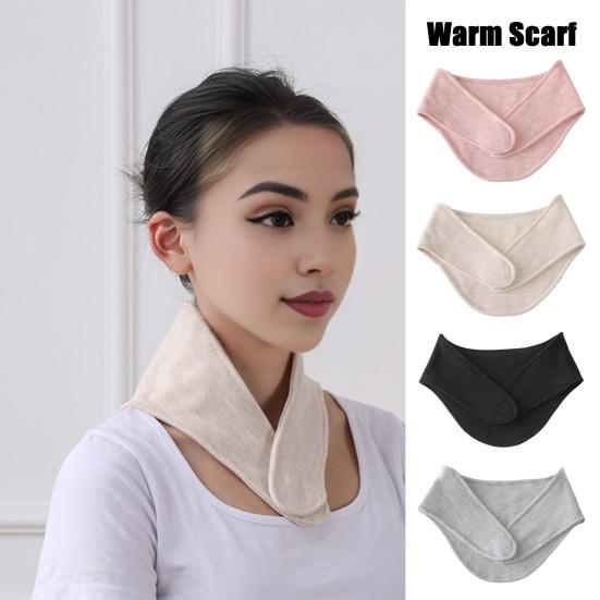 Warm Scarf Men Women Warm Scarf Soft Comfortable Solid Color Design Neck Wrap
