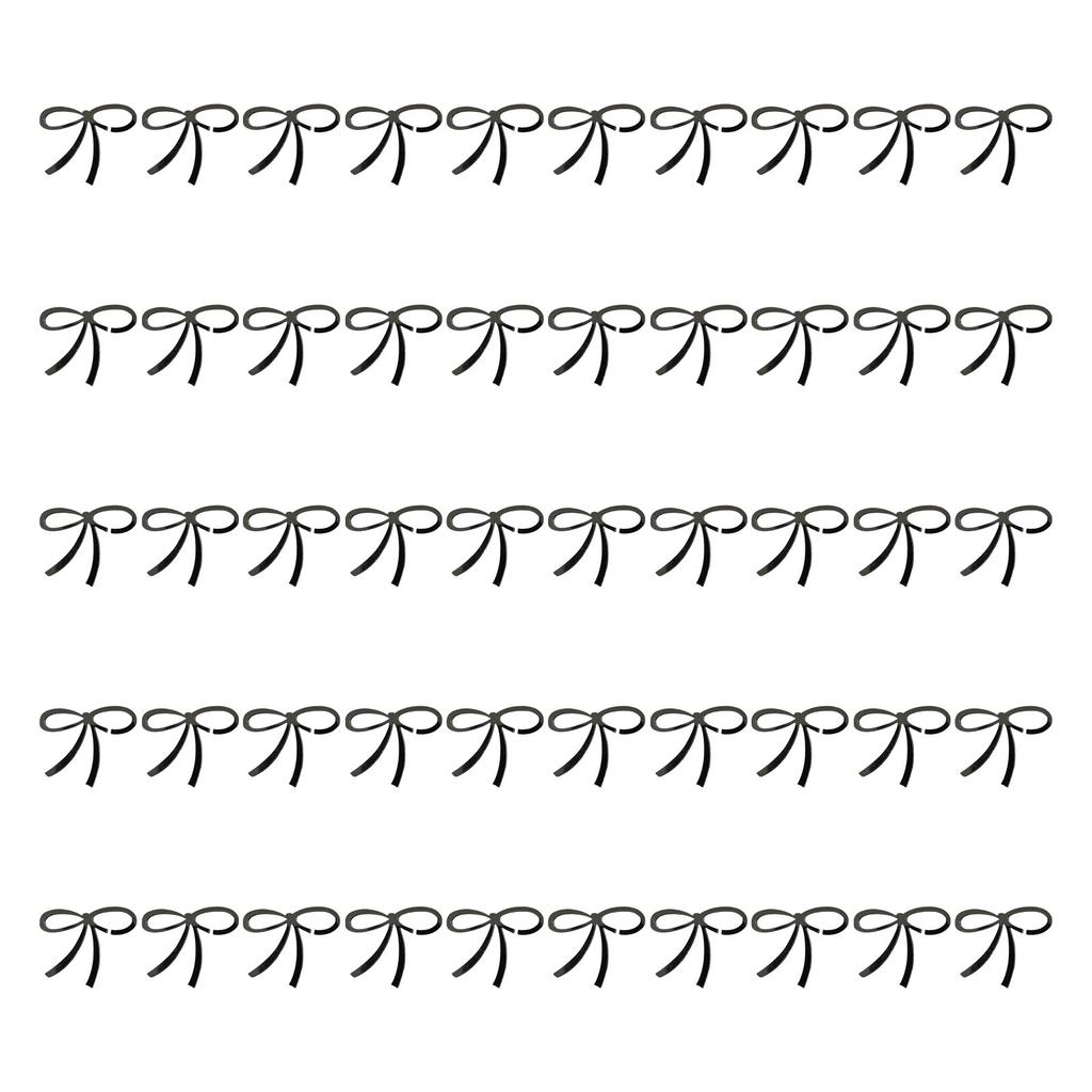 50 шт. Стильные бирки для напитков с бантиком, акриловые шармы для бокалов в виде галстука-бабочки для украшения девичника, дня рождения, свадебной вечеринки