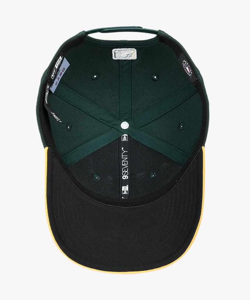 NEW ERA Mlb Oakland Athletics Stretch Snapback Dark Green