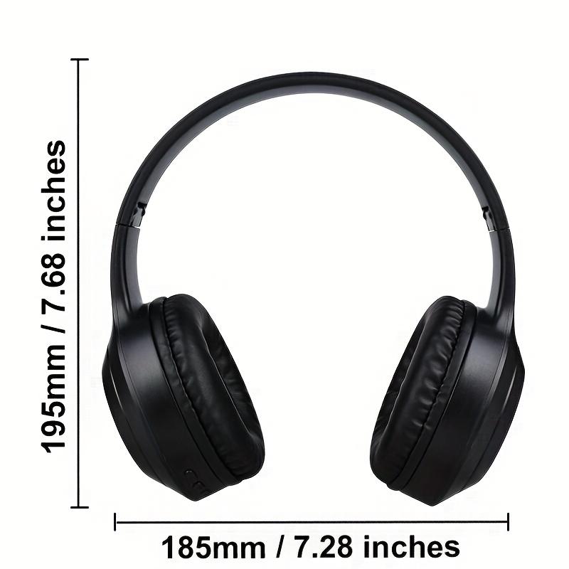 Складные беспроводные наушники, встроенный емкостный микрофон, функция шумоподавления при звонках, зарядка через USB Type-C, легкие открытые наушники