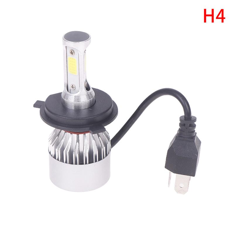 1 шт. Автомобильные яркие светодиодные передние противотуманные фары H4 H7 H1 H3 Лампы Шарики 8000 лм COB чипы с охлаждающим вентилятором Более длительный срок службы