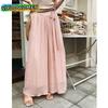 Женская шифоновая летняя одежда Y2K, юбки, брюки, пышное платье, широкие мешковатые брюки, брюки в корейском стиле, женская одежда 2023 г.