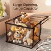 Transparent Storage Organizer Box Large Capacity Storage Case Durable Storage Bag  Home Storage