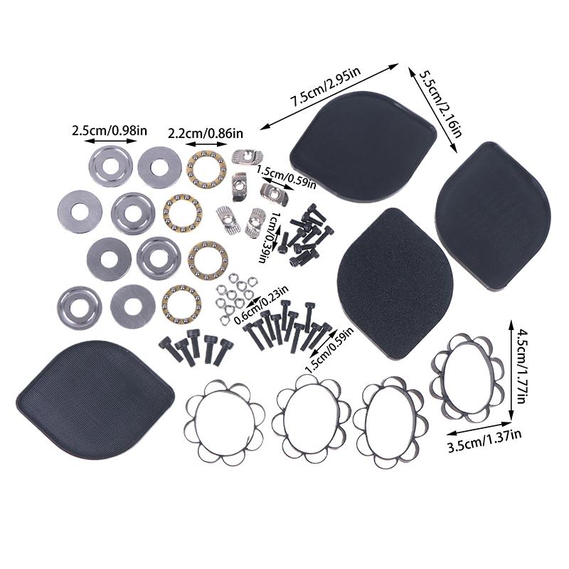 1 Set For Bambu Lab P1P P1S For HULA Self-Aligning Feet For Creality K1 K1C K1 Max Legs 3D Printer Parts