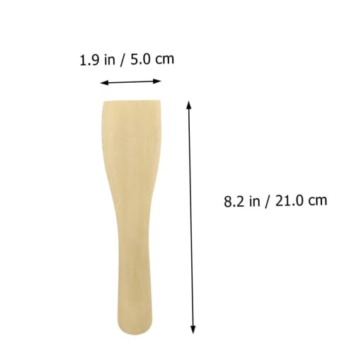 OKUMEYR Wooden Spatula, Cooking Turner, Nonstick Cooking Scoop, Kitchen Accessories