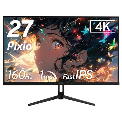 Pixio PX27U Wave Black игровой монитор 27 дюймов 160 Гц 4K Fast IPS черный динамик 2 года гарантии 30 дней гарантия возврата PX27UWAVE встроенный