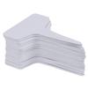 100 Pcs Garden Labels Gardening Plant Classification Sorting Sign Tag Card White