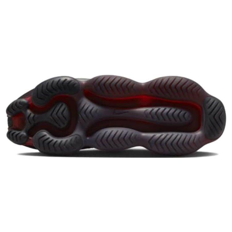 Nike Мужские кроссовки Air Max Scorpion Flyknit Bred, черные, университетский красный DJ4701-004