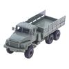 1Pc 1:72 Scale Kraz-260 Tractor Military Vehicle Truck Toy Block Car Model Kit