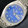 GENUINE VINTAGE JAPAN SEIKO 5 AUTOMATIC 6309A MENS BLUE DIAL WATCH A702102-5 R208-a702102