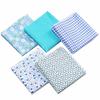 5-Pieces Cotton Cloth Fabric Sewing Quilting Patchwork DIY Clothing Sewing Craft Fabric 50x50cm