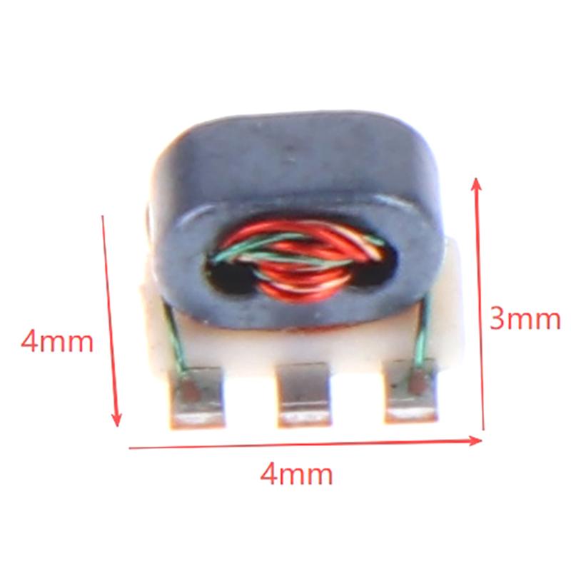 2/5 шт. Tc4-1T SMD ВЧ-сигнальный Балун-трансформатор 50 Ом 0,5-300 МГц 1:4 Кт Трансформатор сбалансированного сигнала с индуктивной связью, преобразующий сбалансированный сигнал в несбалансированный