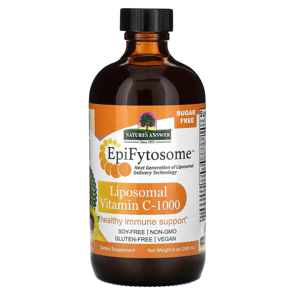 Nature'S Answer, Epiifytoomes, Liposomal Vitamin C -1000, 240Ml(8Oz)
